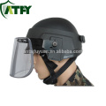 IIIA Military Tactical Open Face Helmet Ballistic Protective Visor,Ballistic Face Shield visor